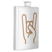 Flasque Main en métal (Droite)