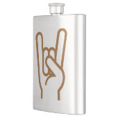 Flasque Main en métal (Gauche)