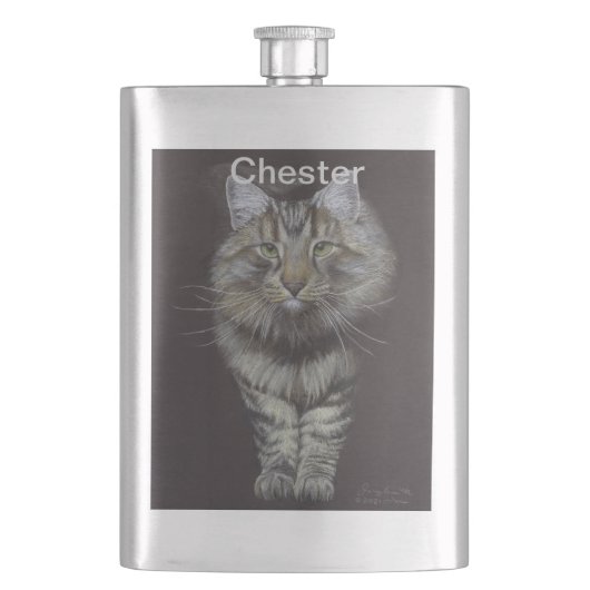Flasque Maine Coon (devant)
