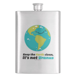 Flasque Maintenez la terre propre