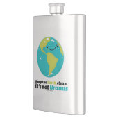 Flasque Maintenez la terre propre (Gauche)