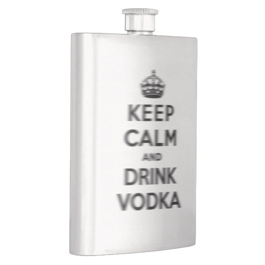Flasque Maintenez vodka calme et de boissons (Droite)