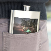 Flasque Maison Elf (En situation)