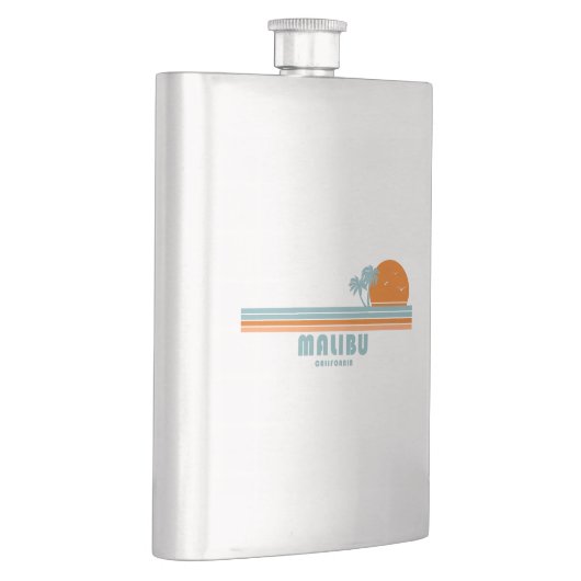 Flasque Malibu California Sun Palm Trees (Droite)