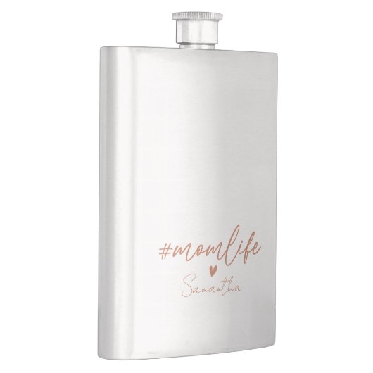 Flasque Maman Vie - Design de charme rustique (Droite)