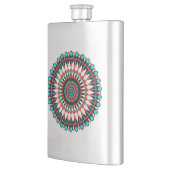 Flasque Mandala amérindienne (Gauche)