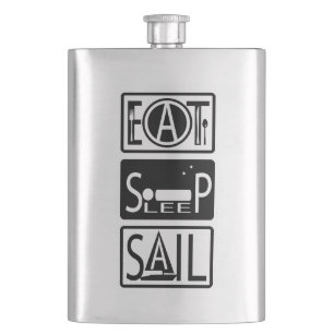 Flasque Manger Sleep Sail Classic 8oz Flask