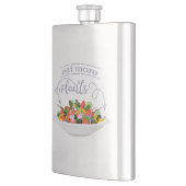 Flasque Mangez plus de plantes frais motivation salade let (Gauche)