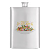 Flasque Mangez vos Légumes Citer salade fraîche mélange bo (devant)