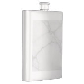Flasque Marbre Blanc (Droite)