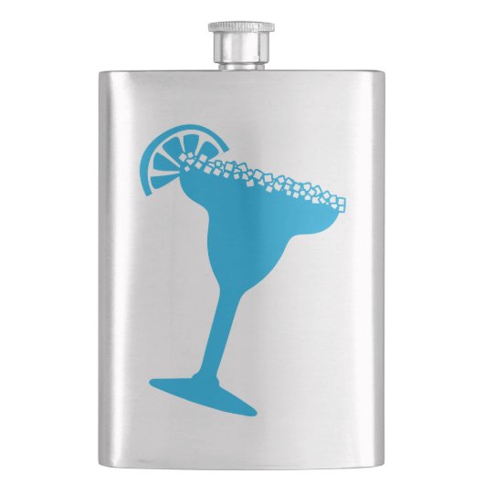 Flasque Margarita bleue (devant)