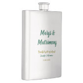 Flasque Margs et matrimone ajouter nom date enterrement de (Droite)