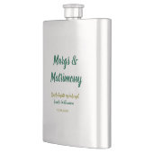 Flasque Margs et matrimone ajouter nom date enterrement de (Gauche)