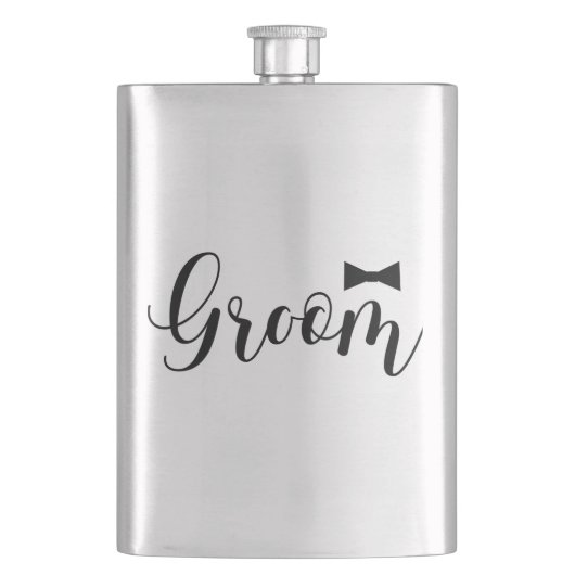 Flasque Mariage de chambre, cravate de la fête de célibata (devant)