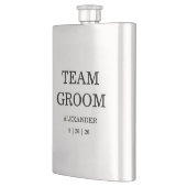 Flasque Mariage Rose de Jardin Rose (Gauche)