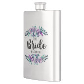 Flasque Mariée Mariage de couronnes florales à la menthe e (Gauche)