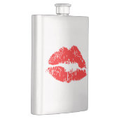 Flasque Mark de baiser rouge (Droite)