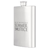 Flasque Marque estivale simple pour le solstice de Greensb (Gauche)