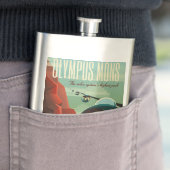 Flasque Mars Olympus Mons Système solaire Volcano le plus  (En situation)