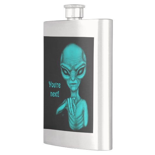 Flasque Mauvais Alien, Tu es le prochain ! (Gauche)