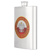 Flasque Médaillon polonais (Gauche)