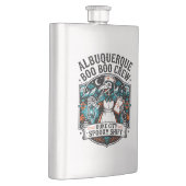 Flasque Médecin de la peste squelettique d'Albuquerque, éq (Droite)