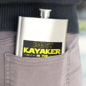 Flasque Meilleur Kayaker Dans La Galaxie (En situation)