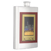 Flasque Melbourne Australie CBD Night Lights (Droite)