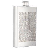 Flasque Mère De Carreaux De Perle (Droite)