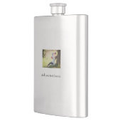 Flasque Mère fille photo de famille ajouter nom image text (Gauche)