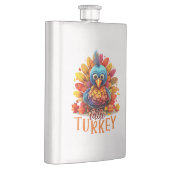 Flasque Mignonne Turquie Thanksgiving (Droite)