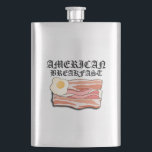 Flasque Mikitiez petit-déjeuner américain oeufs de bacon p<br><div class="desc">Petit-déjeuner américain.</div>