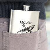 Flasque Mobile Man Cave Kayak (En situation)