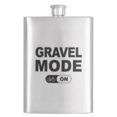 Flasque Mode Gravure activé (devant)