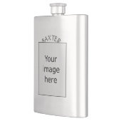 Flasque Modèle - Crête + Tartan (Gauche)