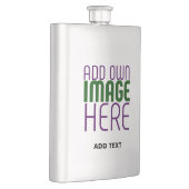 FLASQUE MODÈLE DE TEXTE D'IMAGE ASH SIMPLE MODERNE (Droite)