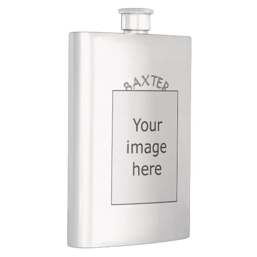 Flasque Modèle - Tartan Crest (Droite)