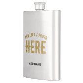 FLASQUE MODERNE MODERNE ASH PERSONNALISABLE VÉRIFIÉ (Gauche)