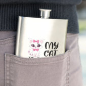 Flasque Mon chat appelle et je dois y aller (En situation)