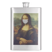 Flasque Mona Lisa Via Corona Virus (devant)