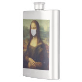 Flasque Mona Lisa Via Corona Virus (Gauche)