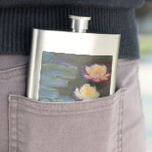 Flasque Monet Water Lys Pond Nénuphars Peinture (En situation)