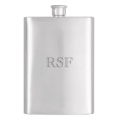 FLASQUE MONOGRAMME CHIC DE FLASK_CLASSIC (devant)