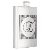 FLASQUE MONOGRAMME E INITIAL ALPHABET (Droite)