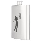 Flasque Monogramme Golf Design (Gauche)