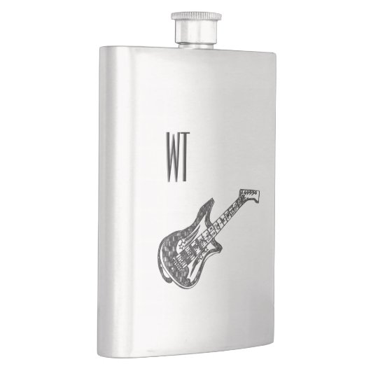 Flasque Monogramme guitare (Droite)