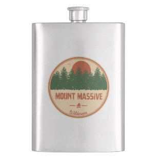 Flasque Mont Massive Wilderness Colorado