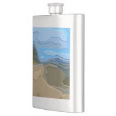 FLASQUE MONTAGNE ABSTRAITE (Gauche)