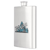 Flasque Montagnes Banff Alberta (Gauche)