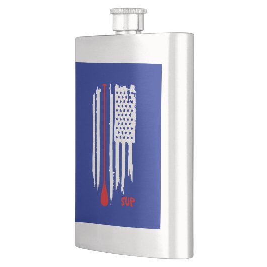 Flasque Montez le drapeau américain (Gauche)